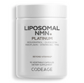 Codeage Liposomal NMN Platinum 500 mg – NMN Dietary Supplement with Resveratrol & B-Vitamins, 90 Capsules