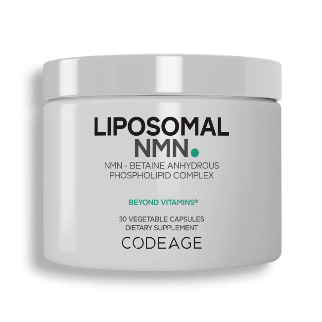 Codeage Liposomal NMN Dietary Supplement – 30 Capsules