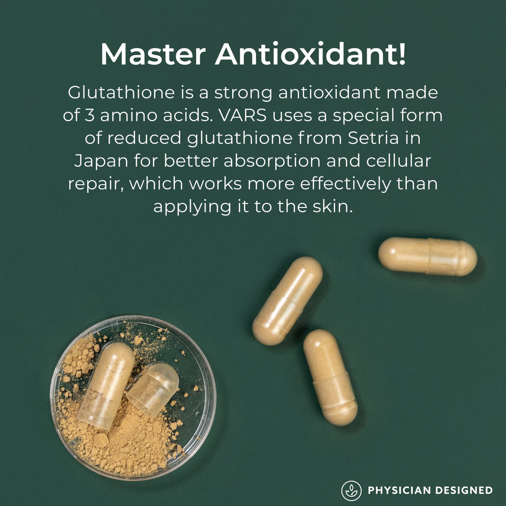 VARS Glutathione Capsules | Antioxidant Supplement
