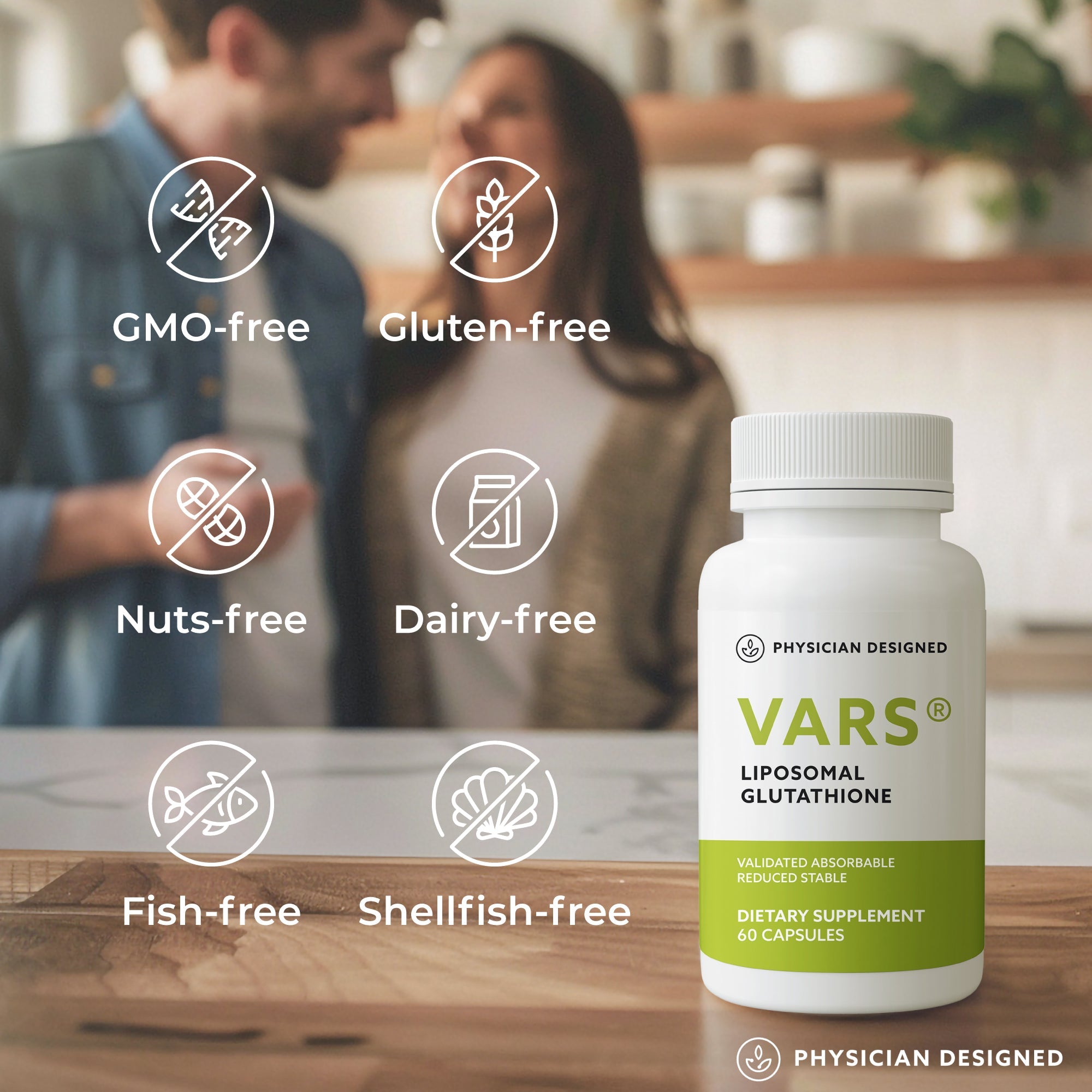 VARS Glutathione Capsules | Antioxidant Supplement