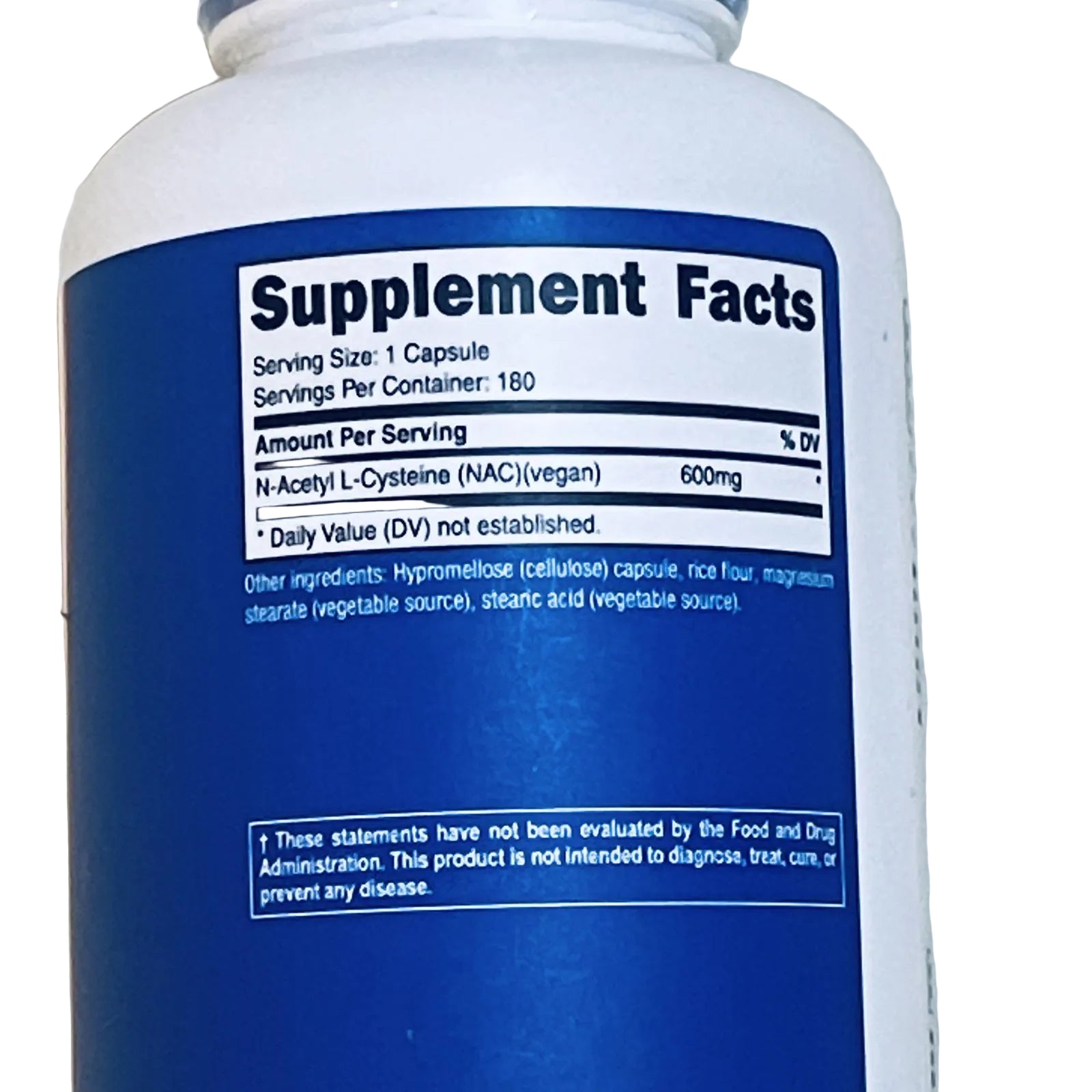 Nutricost NAC 600mg | N-Acetyl L-Cysteine Vegan Capsules